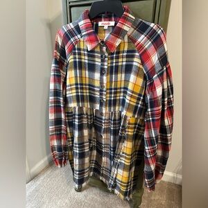 NWOT flannel top
